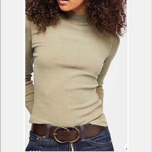 Brand new Free People Intimately Rickie Top- Sage